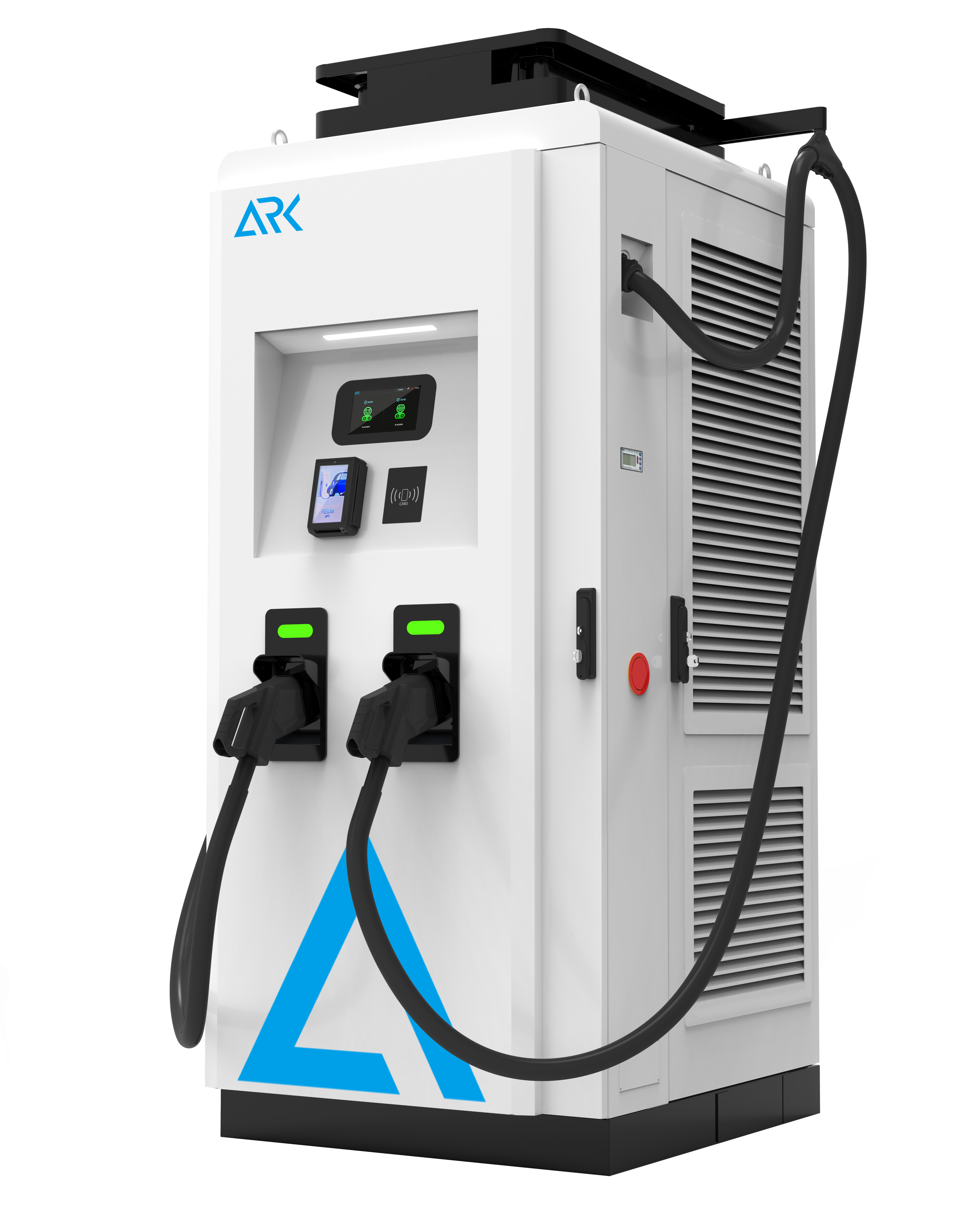 400kW Dual-Gun DC EV Φορτιστής μεγιστοποιήστε τα κέρδη φόρτισης της ΕΕ με το OCPP για αστικούς κόμβους